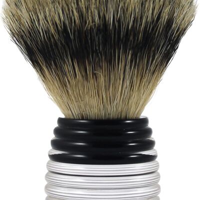 Shaving brush acrylic clear (Article No .: 53982)