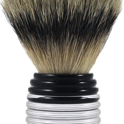 Shaving brush acrylic clear (Article No .: 53983)