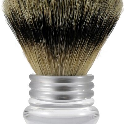 Shaving brush acrylic clear (Article No .: 53993)