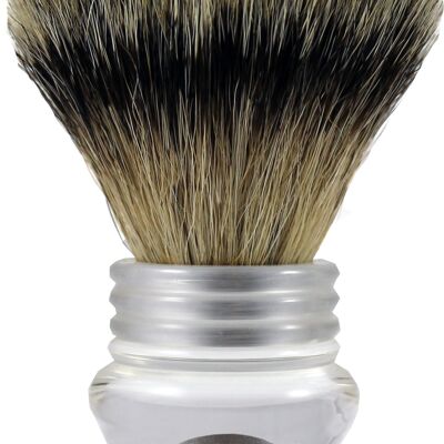 Shaving brush acrylic clear (Article No .: 53995)