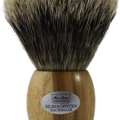Shaving brush edition hair with teak (Article No .: 54633)