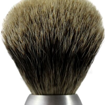 Cepillo de afeitar edición pelo con mango de aluminio (No de artículo: 54863)