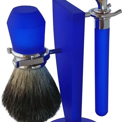 Shaving set blue (Article No: 75544)