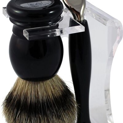 Shaving set black (Article No .: 76113)