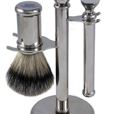 Shaving set silver (Article No: 76532)