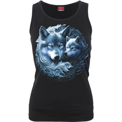 WOLF GUARDIAN - Haut à dos rasé noir