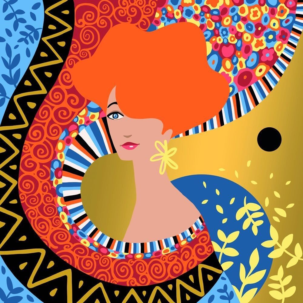 GODITI L'ARTE - Dipingere con i numeri 30x30cm Dora