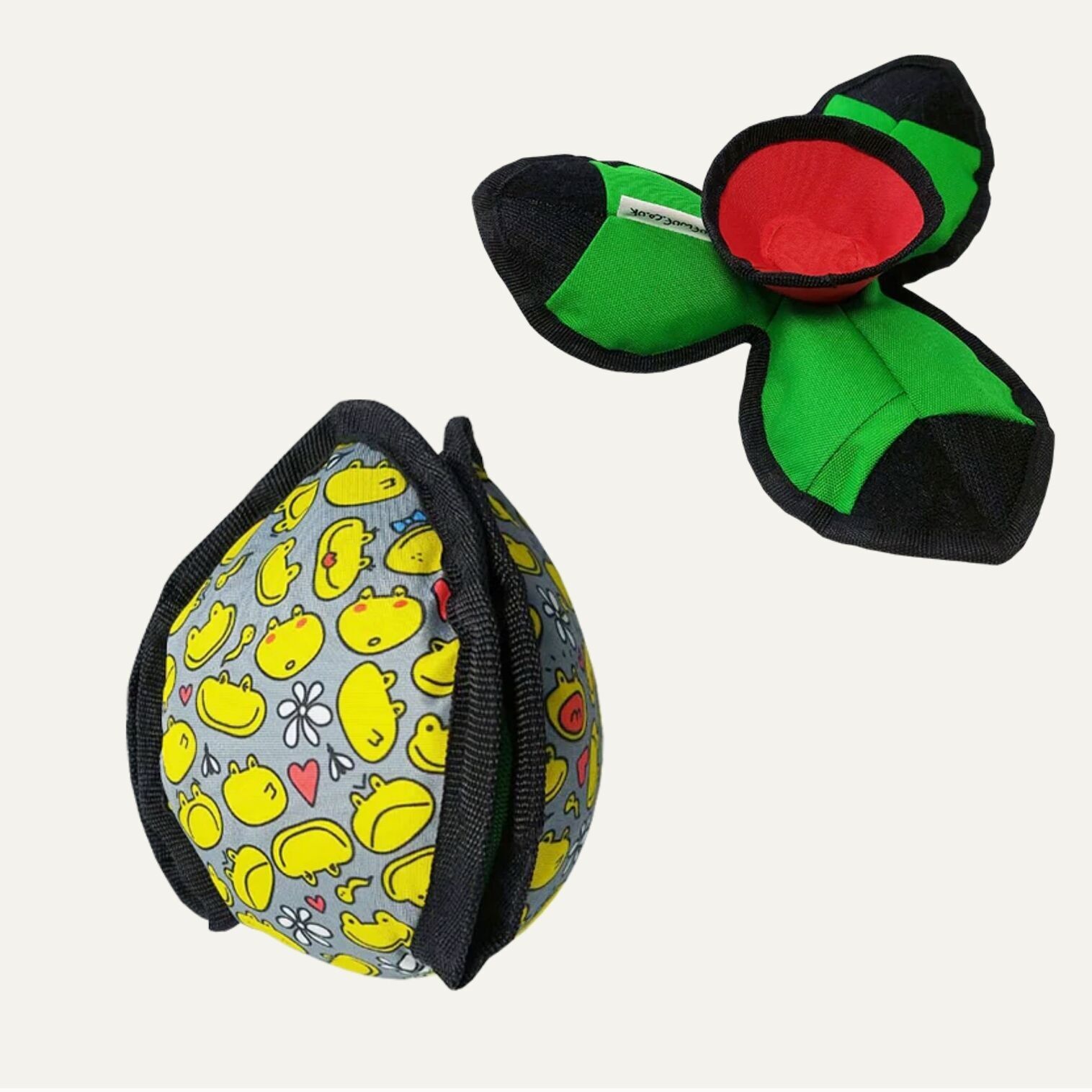 Interaktives Spielzeug, Leckerli-Spender und Apportierspielzeug