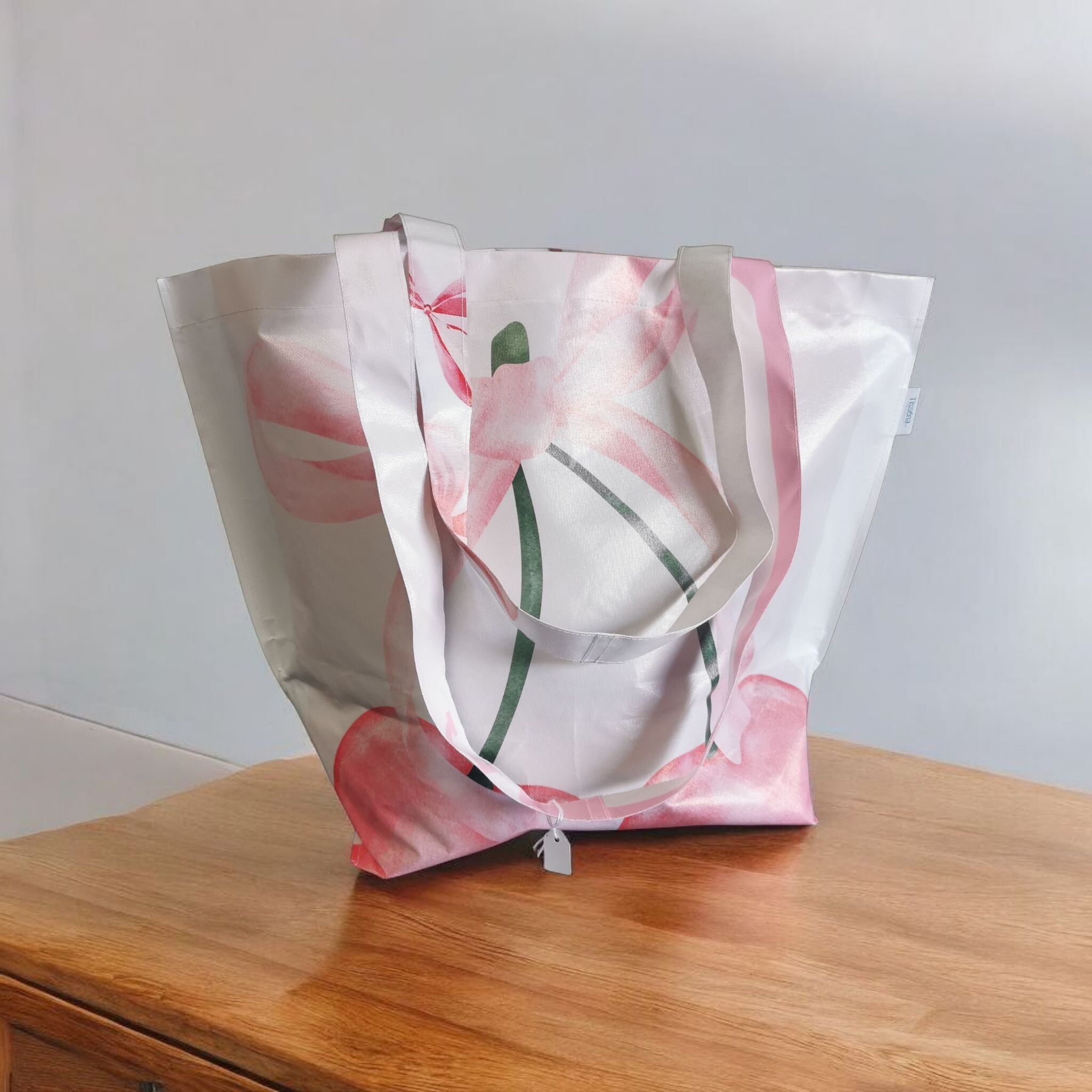 Borsa tote ecologica realizzata con teloni riciclati - Made in France