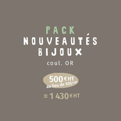 Collection NOUVEAUTES - Bijoux acier chirurgical inoxydable