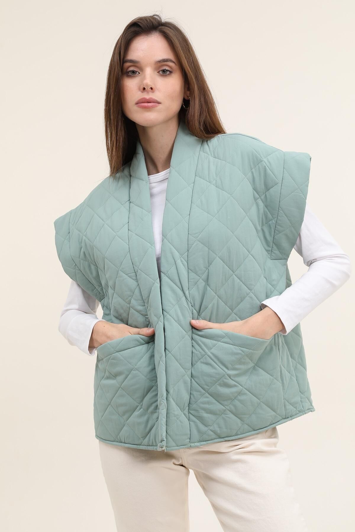 Gesteppte Kimonojacke