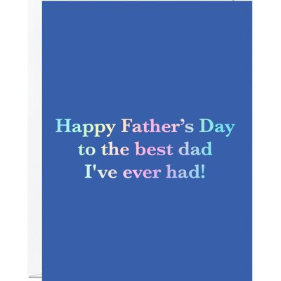 Fête des pères Meilleur papa