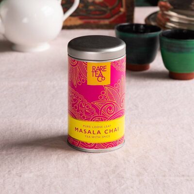 Thé en vrac Masala Chai, boîte de 50 g