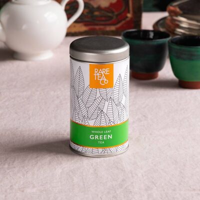 Green Whole Leaf Loose Leaf Tea, 25g Tin