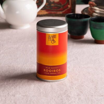 Té de hojas sueltas de Rooibos salvaje, lata de 50 g