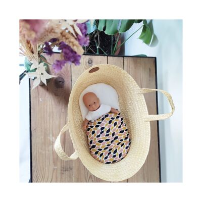 Mini bassinet fall (organic fabric)