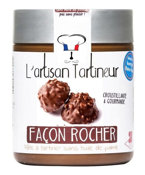 Pâte à tartiner façon rocher 230g