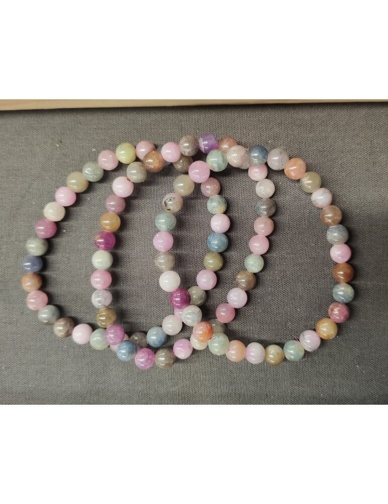 AA-Armband mit mehrfarbigem Saphir