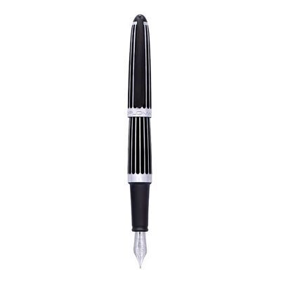 Aero Fountain Pen "stripes black"