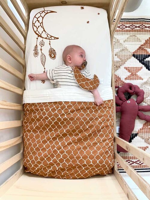 Tuck-Inn® baby blanket Once upon a dream Hazel brown