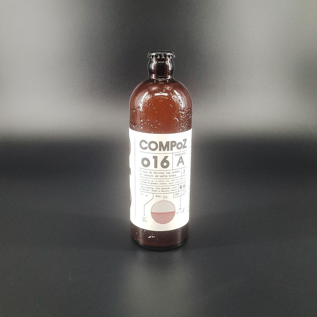 COMPoZ - Bières Haute Couture - Abricots, Sobacha & Poivre des côtes salées de Madagascar - 50cl