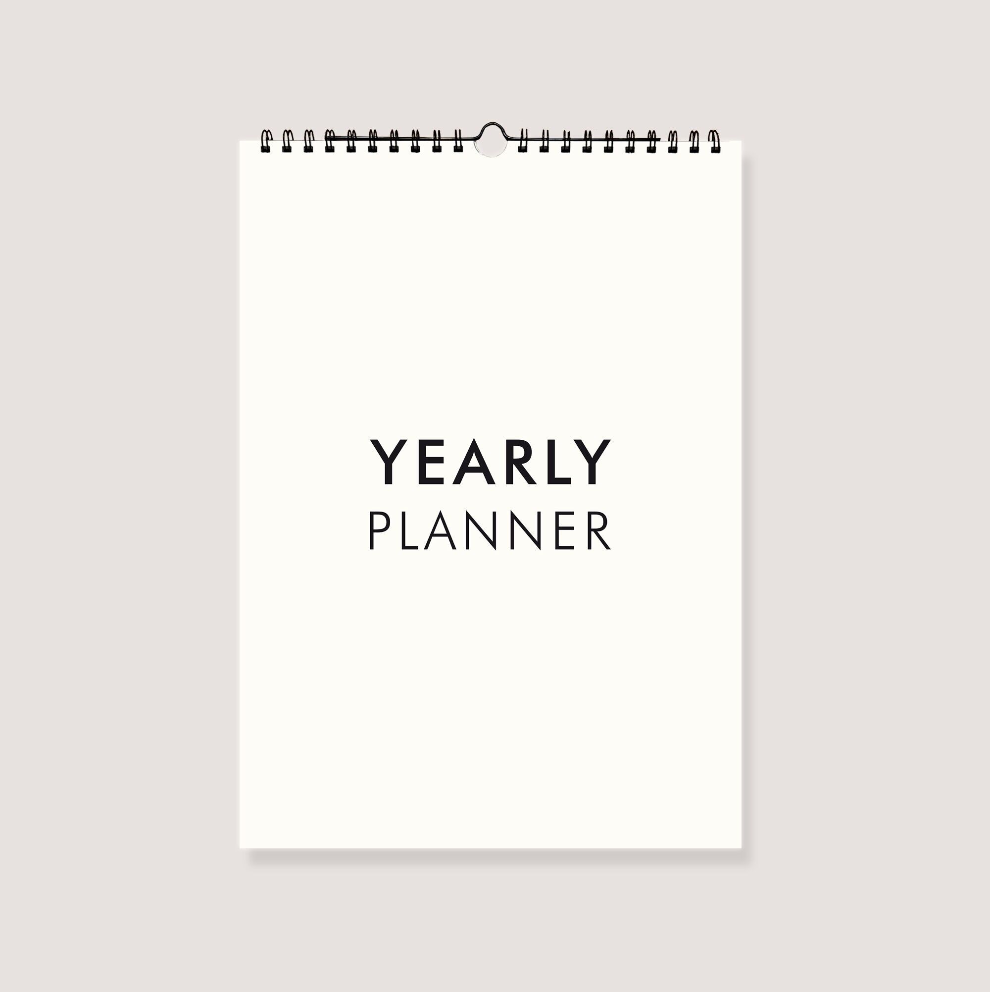 Planner annuale - A3 - calendario annuale perpetuo