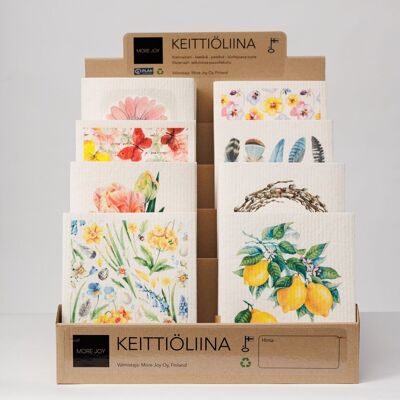 DISPLAY SPRING DISHCLOTHS