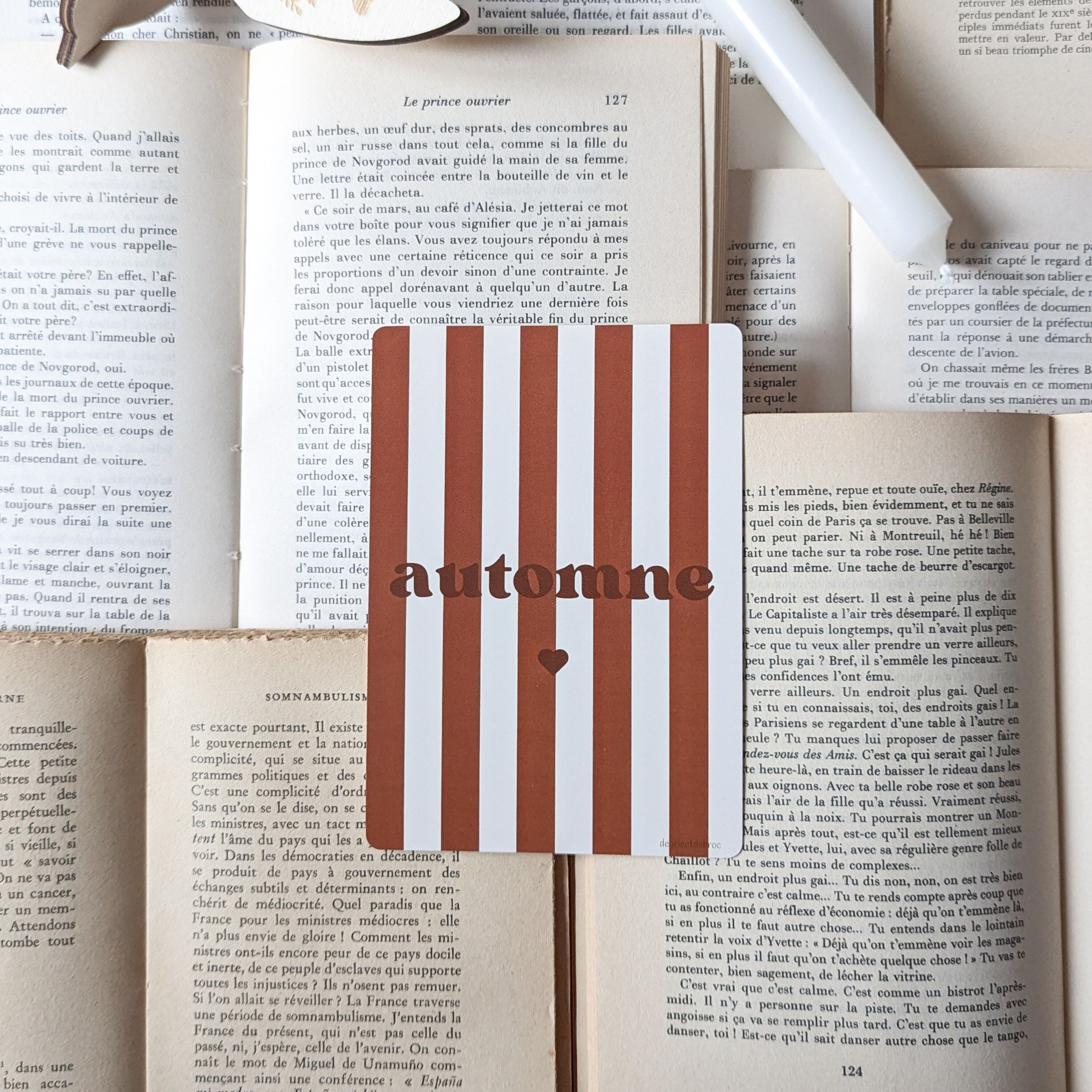 Cartolina Autunno e Strisce