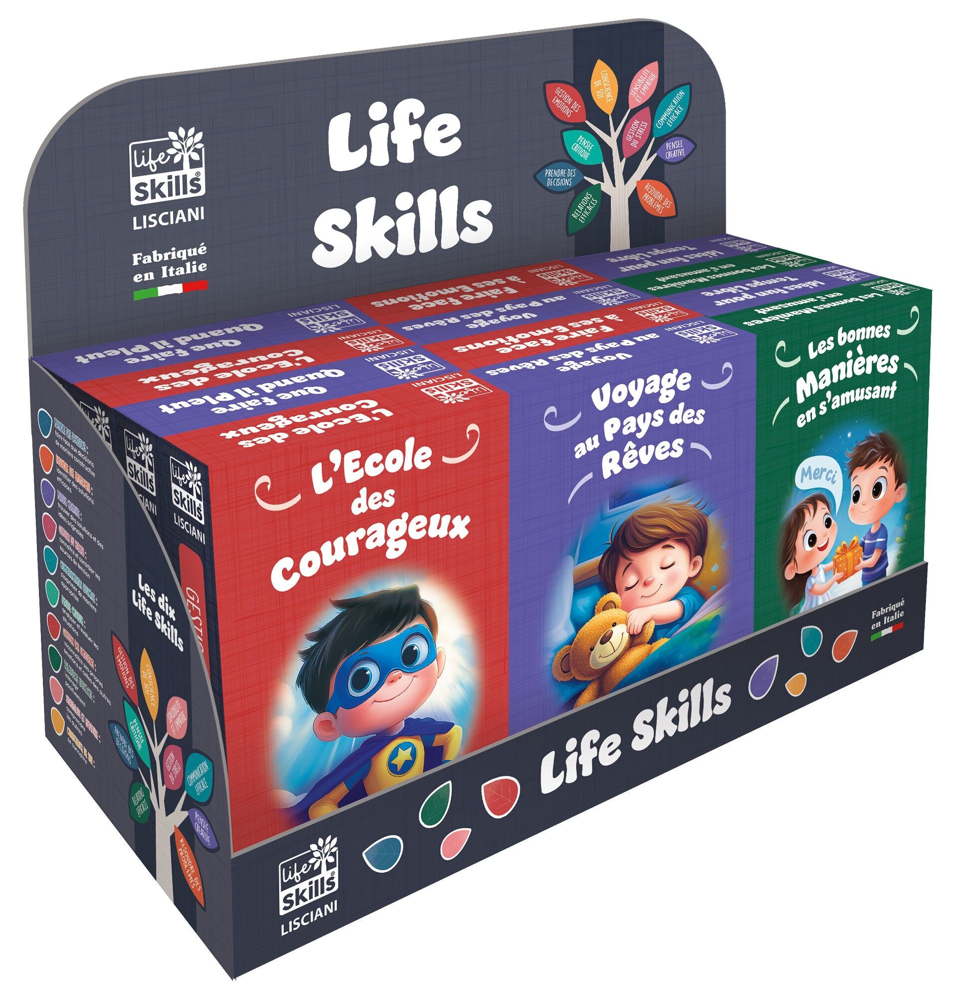 GIOCO DI CARTE LIFE SKILLS ASS DISPLAY DA 12