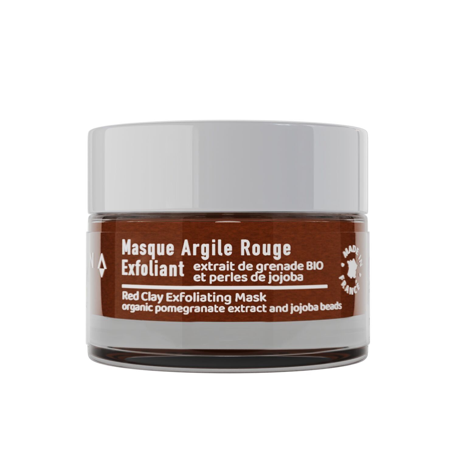 Masque Exfoliant Visage à l'Argile Rouge