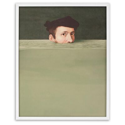 Submerged-3 Framed Printed Canvas