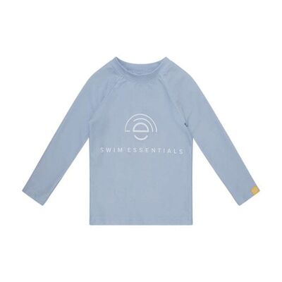 Essentiels de natation | Tons purs | Maillot de bain bleu clair à manches longues anti-UV