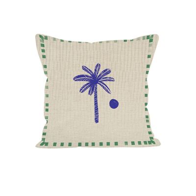 Coussin palmier