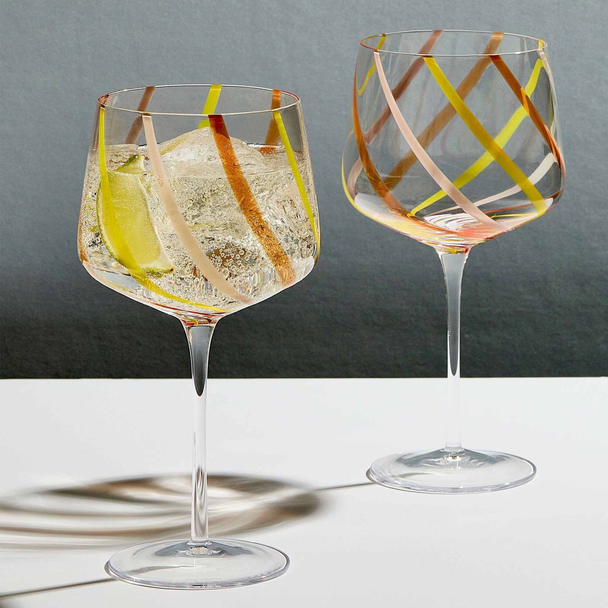 Set di 2 bicchieri da gin Rio Citrus
