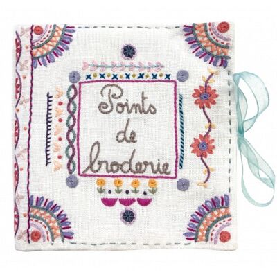 Embroidery stitches-Special beginner -13x13cm