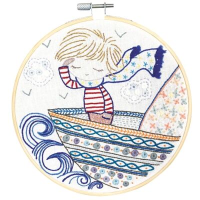 When Sacha sails on the waves (sold without a circle)