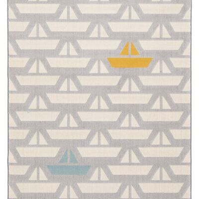 Super soft children's rug BOATS