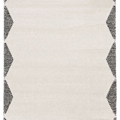 Very soft carved rug in ethnic style ARGAN