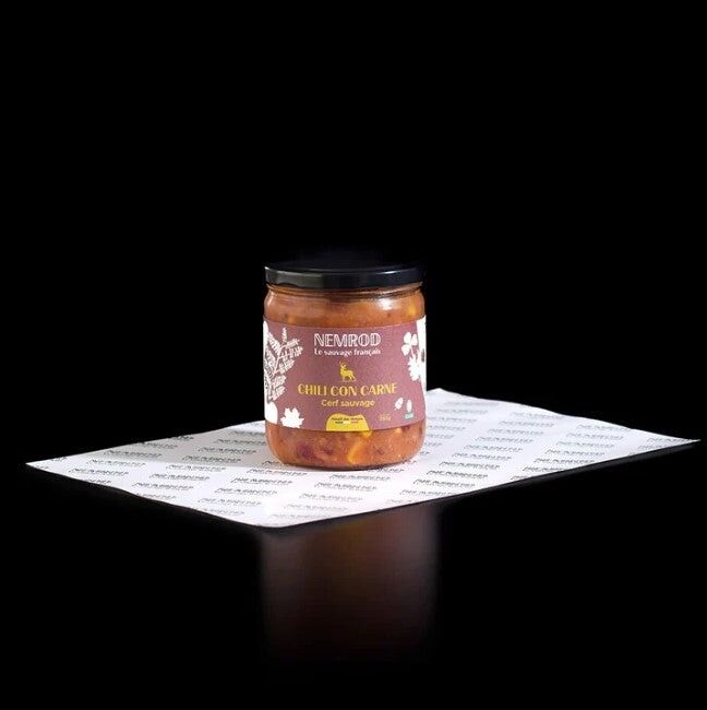 Chili di cervo con carne