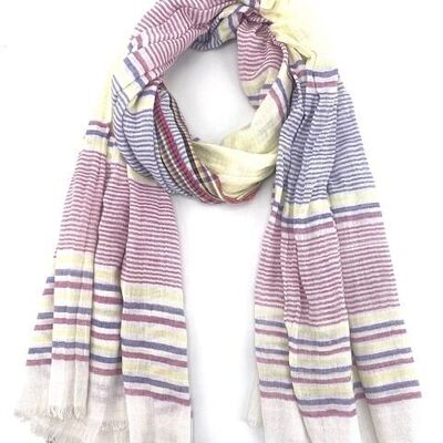 Sciarpa Sciarpa 100% cotone intrecciato