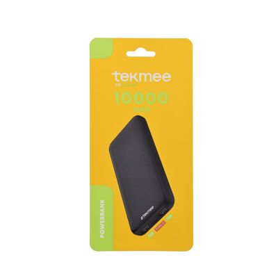 10.000 mAh Powerbank – 2 USB-Anschlüsse und 1 Typ-C