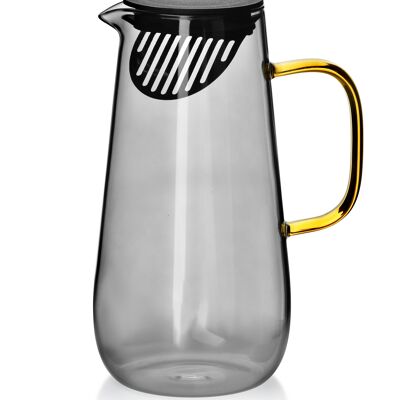 PETER Pichet en verre 1,5L gris