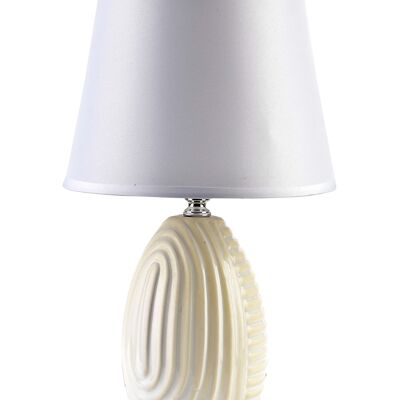 LETI BEIGE Lampada da tavolo 9x10xh33cm
