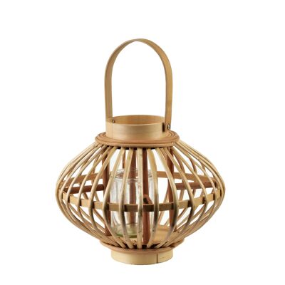 LUCIE NATURAL Lanterna27xh22cm