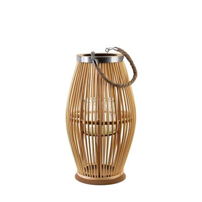 LUCIE NATURALE Lanterna 22xh40cm