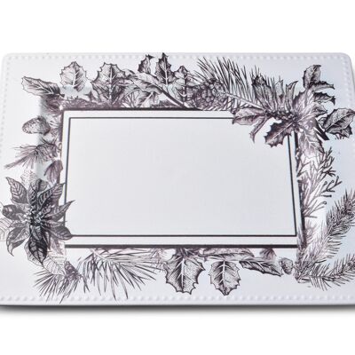 BLANCHE FESTIVE Stand objet décoratif 31.5x25xh1.5Cm
