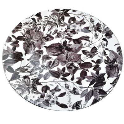 Dessous de plat décoratif FLEURS BLANCHE 33xh2cm