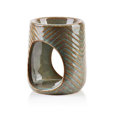 Bruciatore di oli profumati 5.Dimensioni: 8x6xh7.7 cm