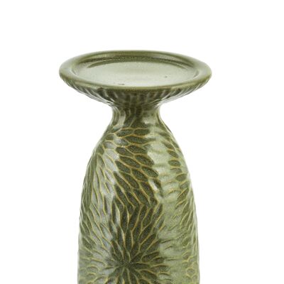 Candelabro YARINE GREEN 10.5x8.5×16.5cm