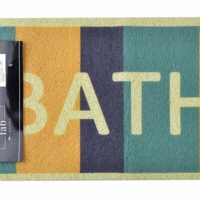 Alfombra de baño ZAC 38x58cm trenzada de plástico